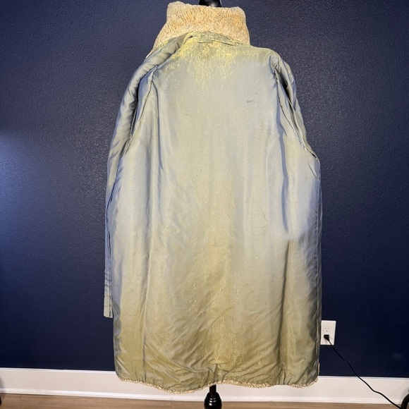 ✨VINTAGE✨ Super Unique Curly Lambswool Coat - Picture 11 of 16